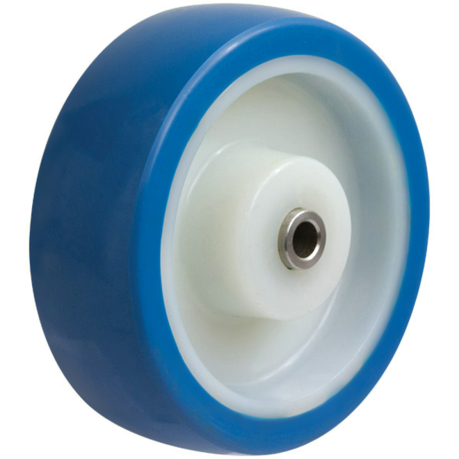 150mm Blue Rebound Polyurethane Wheel SS image 0